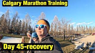 Calgary Marathon Training Vlog || Day 45 Easy peasy