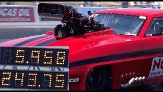 UK Pro Mod Drag Racing - Andy Robinson v Kev Slyfield 5.95 v 6.18