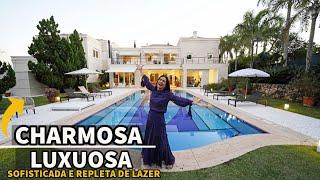 CASA CLÁSSICA, LUXUOSA REPLETA DE LAZER 