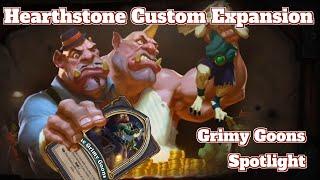 Hearthstone Allegiances Custom Expansion - The Grimy Goons Spotlight