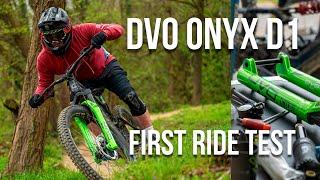 DVO ONYX D1 Enduro Fork - First Ride