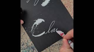 Splatter Calligraphy Name Request no.220