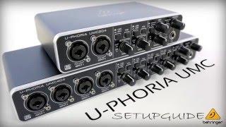 Behringer UMC Interface Setup - Driver install and Audio preferences setup PC/MAC