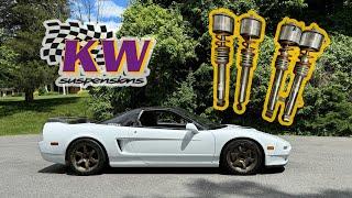 Upgrading My NSX with KW V3 Coilovers!