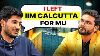 I left IIM Calcutta MBA for Masters’ Union Gurgaon | Ft. Moxses | PGP 25 | IIM Guy MBA Podcast