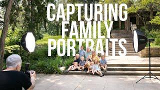 Pro Tips for Large Family Portraits: Lighting & Posing Group Photos