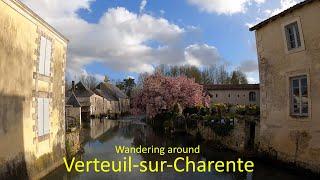 Wandering around Verteuil sur Charente, Charente France