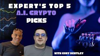 Top five A.I. crypto projects to invest #ai #crypto #aicrypto #news #investing