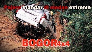 New Pajero Terjun di Event Off Road Extreme Bogor 4x4