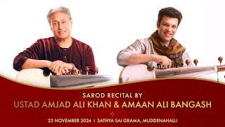 Sarod Recital by Ustad Amjad Ali Khan and Amaan Ali Bangash | Live | 23 Nov 2024, Evening