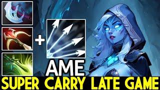 AME [Drow Ranger] Super Carry Late Game Free Hit Multishot Dota 2