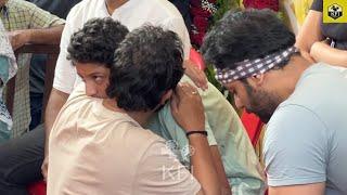 Heart Melting Moment Of Vijay Raghavendra Son Spandana Vijay Death | Vijay Ragavendra Wife Spandana