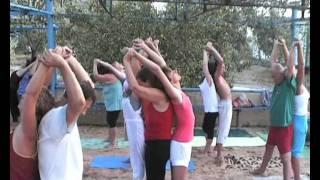 Казантип2011 занятие парная йога
