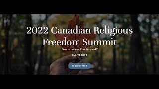 Invitation to the 2022 Canadian Religious Freedom Summit