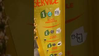 Self-serve Pineapple machine #pineapple #shorts