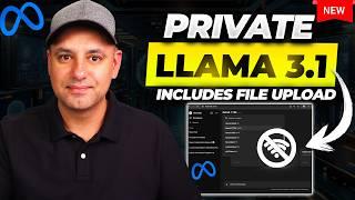 Run New Llama 3.1 on Your Computer Privately in 10 minutes