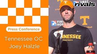 PRESS CONFERENCE: Tennessee football offensive coordinator Joey Halzle meets with media