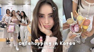 cafehopping in korea  family time, Korean food & desserts, aesthetic cafes, at-home spa w/ AMIRO