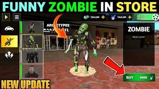 Funny dancing ZOMBIE in Store / rope hero vice town / Rope hero vice town new update