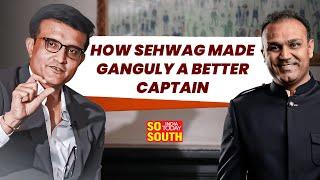 Sourav Ganguly Gives Leadership Lessons Through Dealing With Virender Sehwag, Cricket | SoSouth