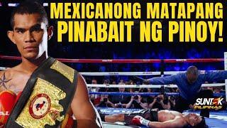 MATAPANG NA MEHIKANO PINABAIT NG PINOY!  DUMAYO PARA MAG DEPENSA NG TITULO | PALICTE VS RODRIGUEZ