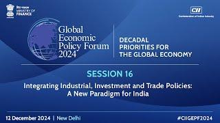 Session 16 | Global Economic Policy Forum 2024