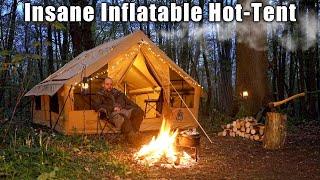 Solo Inflatable Hot Tent Overnighter - Dutch Oven Cooking