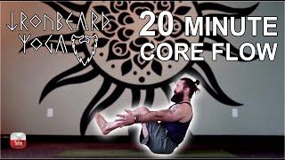 20 Minute Vinyasa Yoga CORE Flow | Full body exercise with Robert Ironbeard