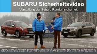 (Reupload) SUBARU Sicherheitsvideo | Vorstellung der Subaru Rundumsicherheit