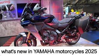 what's new in YAMAHA motorcycles 2025