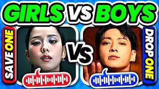 Save One, Drop One: K-Pop Songs - Girls vs. Boys Edition!  | KPOP GAME 2025