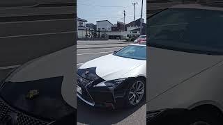 颯爽と去っていく国内唯一のレクサスパトカー、栃木県警察