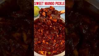 Traditional Sweet Mango Pickle  #shorts #sweetmangopickle