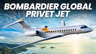 Inside the Bombardier Global 8000 Private Jet!!!