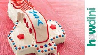 How to make a space shuttle cake - Rocket birthday cake