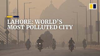 Pakistan’s Lahore named ‘world’s most polluted city’ as residents choke in smog