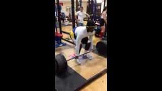 Trey 545 Pounds Deadlift Double