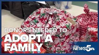 Nearly a third of D2 families still need to get 'adopted' for Christmas