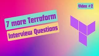 Must know Terraform Interview question for experienced | terraform FAQs | Terraform For Beginners