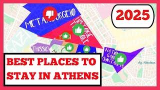 WHERE TO STAY in Athens in 2024 (WATCH BEFORE BOOKING)