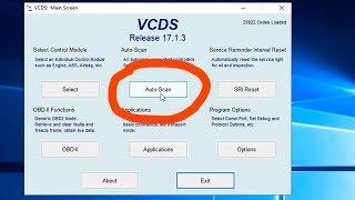 How to scan for fault codes using VCDS (VAG COM) on VW, Skoda, Audi, Seat