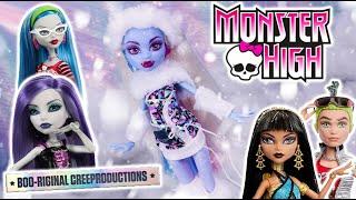 Monster High Boo-riginal Creeproductions *WAVE 2* Abbey Bominable REVIEW! (Comparisons to Original)