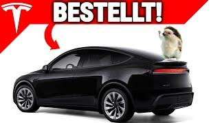 ICH HABE ES BESTELLT DAS NEUE TESLA MODEL Y LAUNCH MODELL 