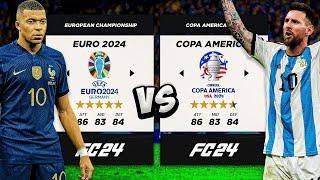 EUROS vs. COPA AMERICA... in FC24 