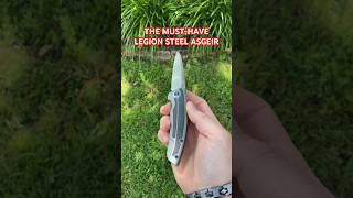 THE MUST-HAVE LEGION STEEL ASGEIR EDC KNIFE ️ #youtubeshorts #knife #edc