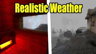 This is what Realistic Weather in Minecraft Looks Like