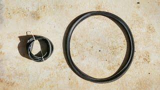 How to Fold a Spare Bicycle Tire for Bikepacking