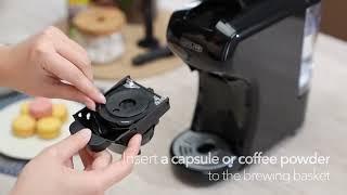 CAFELFFE 3 In 1 Capsule Coffee Machine Instruction MK-602