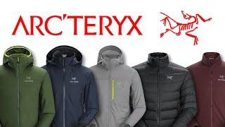 Arc'Teryx top 5  jackets