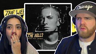 EMINEM MADE THIS A BETTER SONG? | The Weeknd ft. Eminem - The Hills Remix (Karens First Listen)